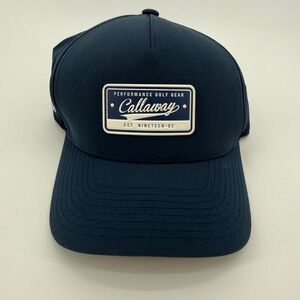 Callaway Performance Golf Gear Flexfit 110 Cap Navy Blue Cheyenne Arapaho Tribes
